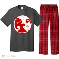 Yin Yang Cat Pajama Set thumb 0