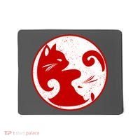 Yin Yang Cat Mousepad thumb 0