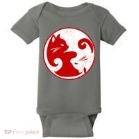 Yin Yang Cat Baby Bodysuit thumb 0