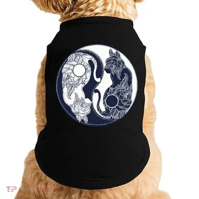 Yin Yang Cat Logo Doggie Tank