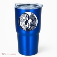 Yin Yang Cat Logo Tumbler thumb 0