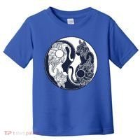 Yin Yang Cat Logo Toddler T-Shirt thumb 0