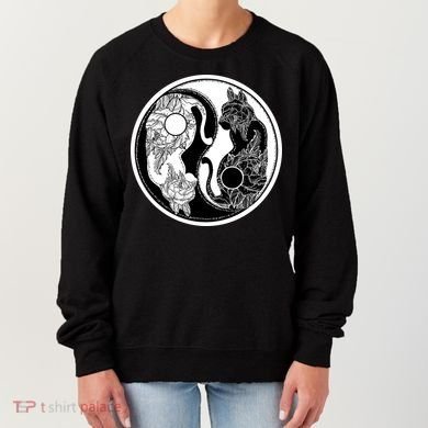 Yin-Yang Cats Women's Sweatshirt