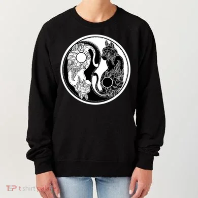 Yin-Yang Cats Women's Sweatshirt
