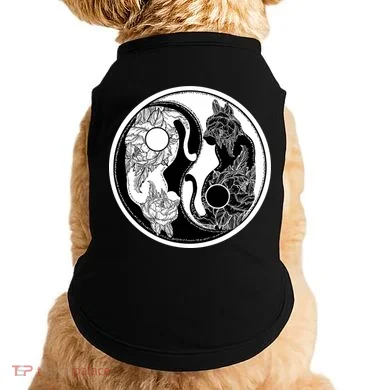 Yin-Yang Cats Doggie Tank