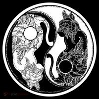 Yin-Yang Cats Apron thumb 3