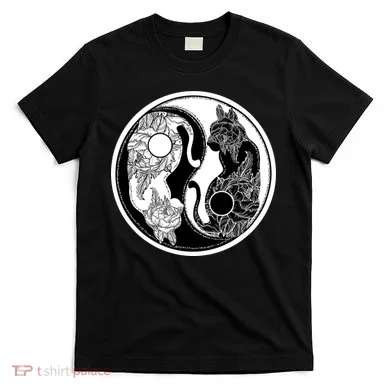 Yin-Yang Cats T-Shirt