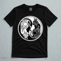 Yin-Yang Cats T-Shirt thumb 5