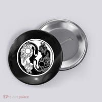 Yin-Yang Cats Button thumb 0