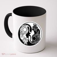 Yin-Yang Cats Coffee Mug thumb 0