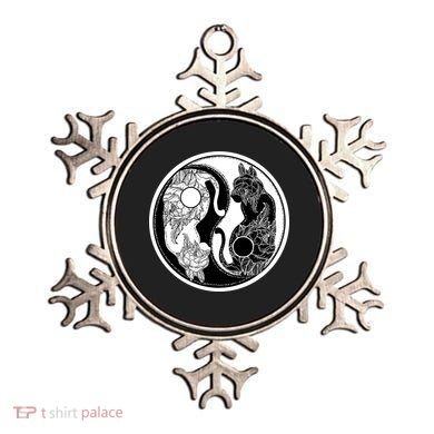 Yin-Yang Cats Ornament