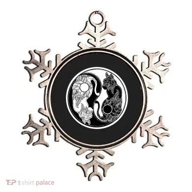 Yin-Yang Cats Ornament