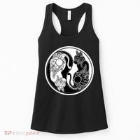 Yin-Yang Cats Women's Tank Top thumb 0