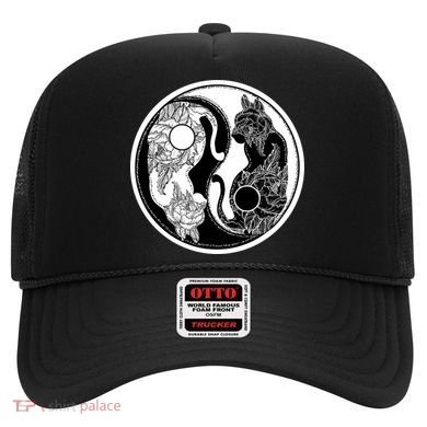 Yin-Yang Cats Hat
