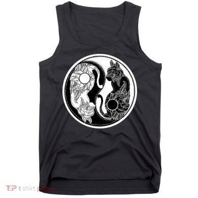 Yin-Yang Cats Tank Top