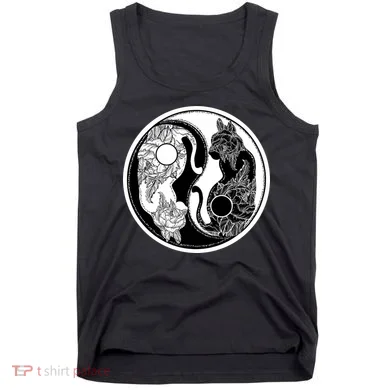 Yin-Yang Cats Tank Top