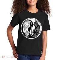 Yin-Yang Cats Kids T-Shirt thumb 2