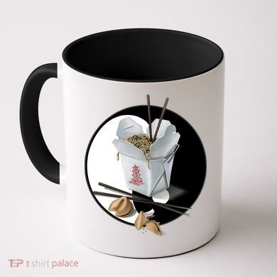 Yin Yang Takeout Chinese Coffee Mug