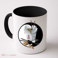 Yin Yang Takeout Chinese Coffee Mug thumb 0