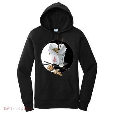 Yin Yang Takeout Chinese Women's Hoodie