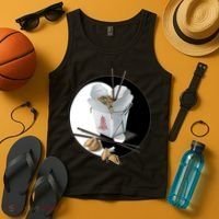 Yin Yang Takeout Chinese Tank Top thumb 4
