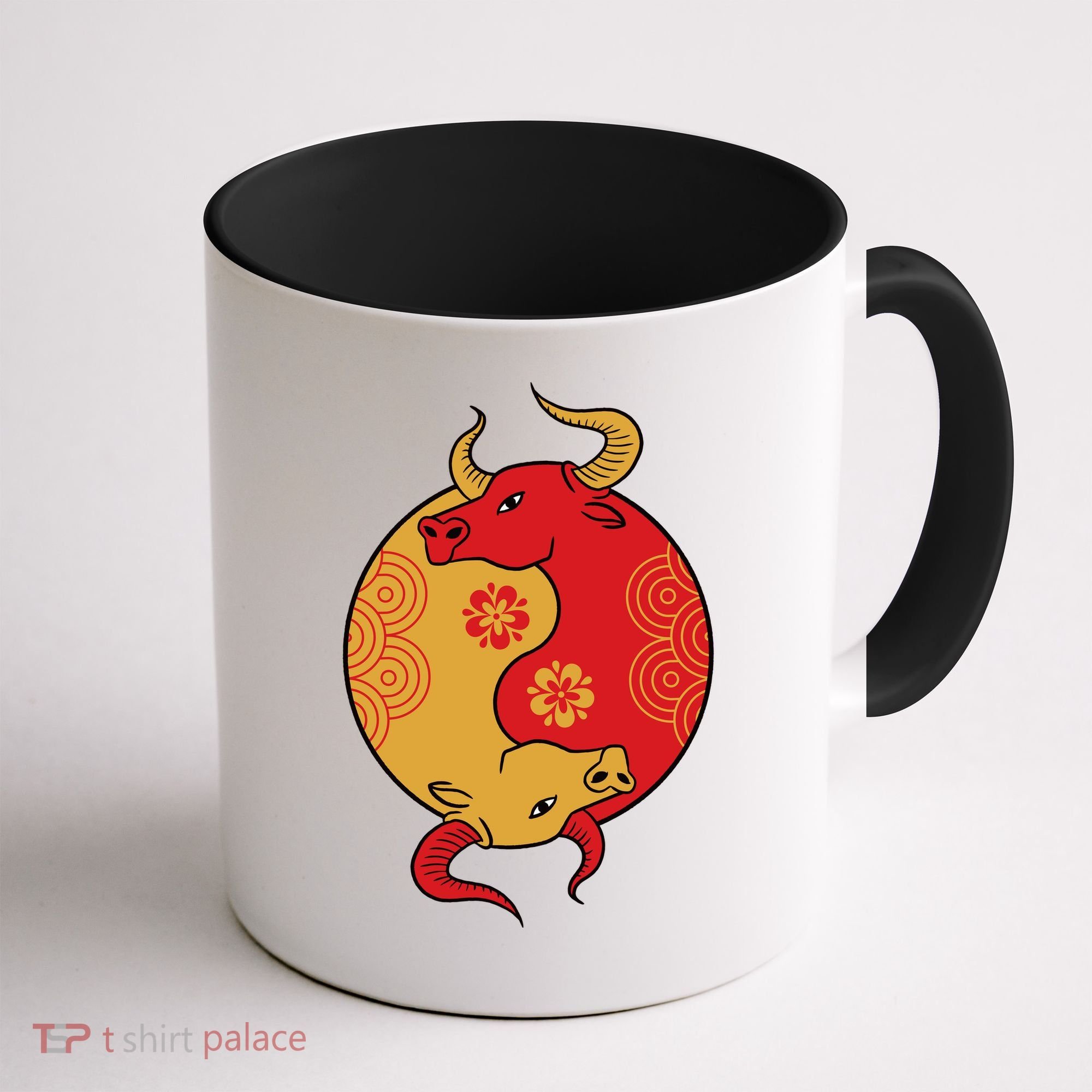 Ying Yang Ox Coffee Mug