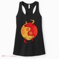 Ying Yang Ox Women's Tank Top thumb 0