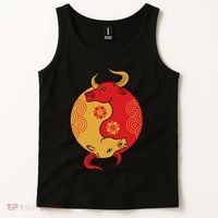 Ying Yang Ox Tank Top thumb 2