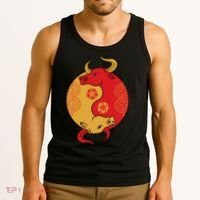 Ying Yang Ox Tank Top thumb 3