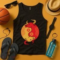 Ying Yang Ox Tank Top thumb 4