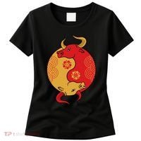 Ying Yang Ox Women's T-Shirt thumb 0