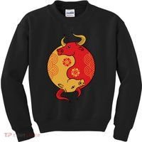 Ying Yang Ox Kids Sweatshirt thumb 0