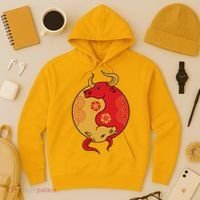 Ying Yang Ox Hoodie thumb 3