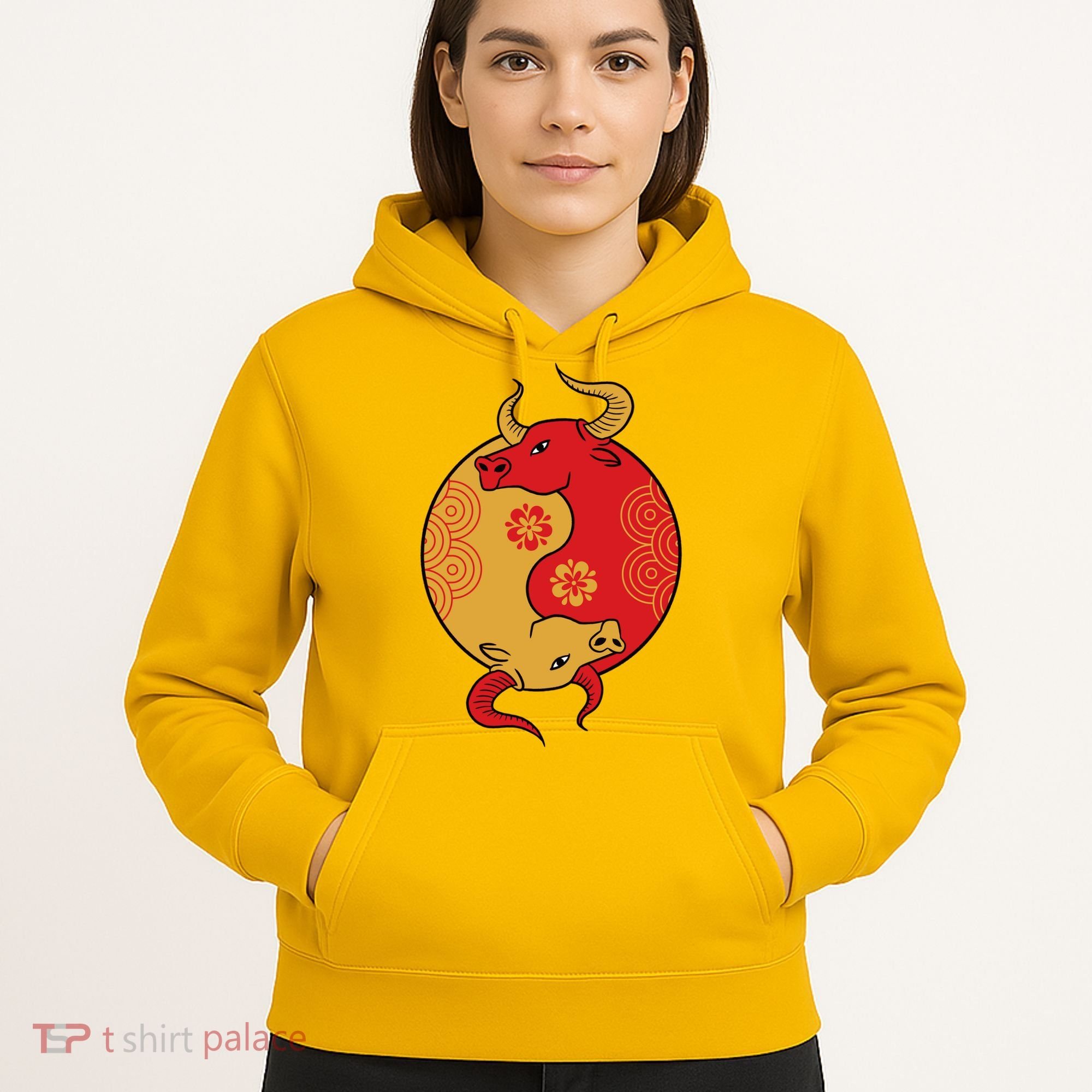 Ying Yang Ox Hoodie