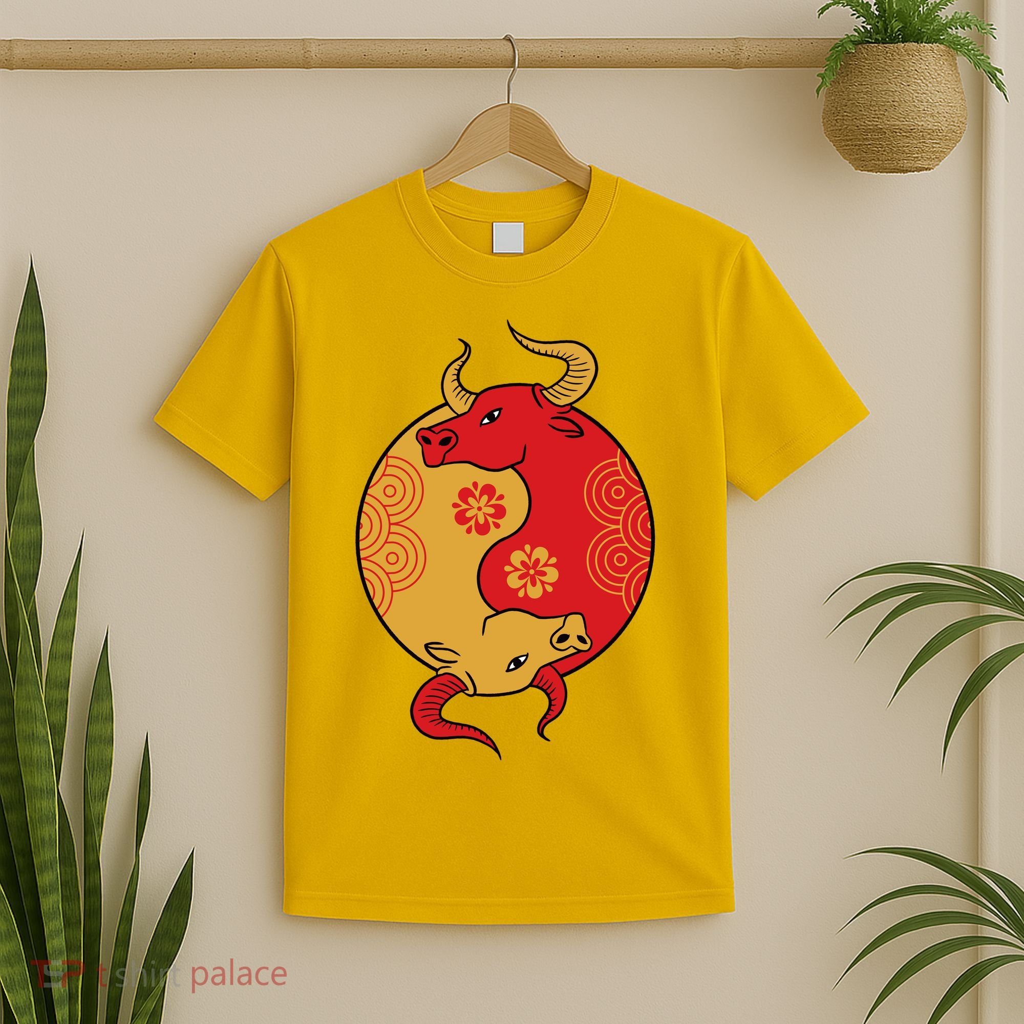 Ying Yang Ox T-Shirt