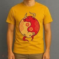 Ying Yang Ox T-Shirt thumb 3
