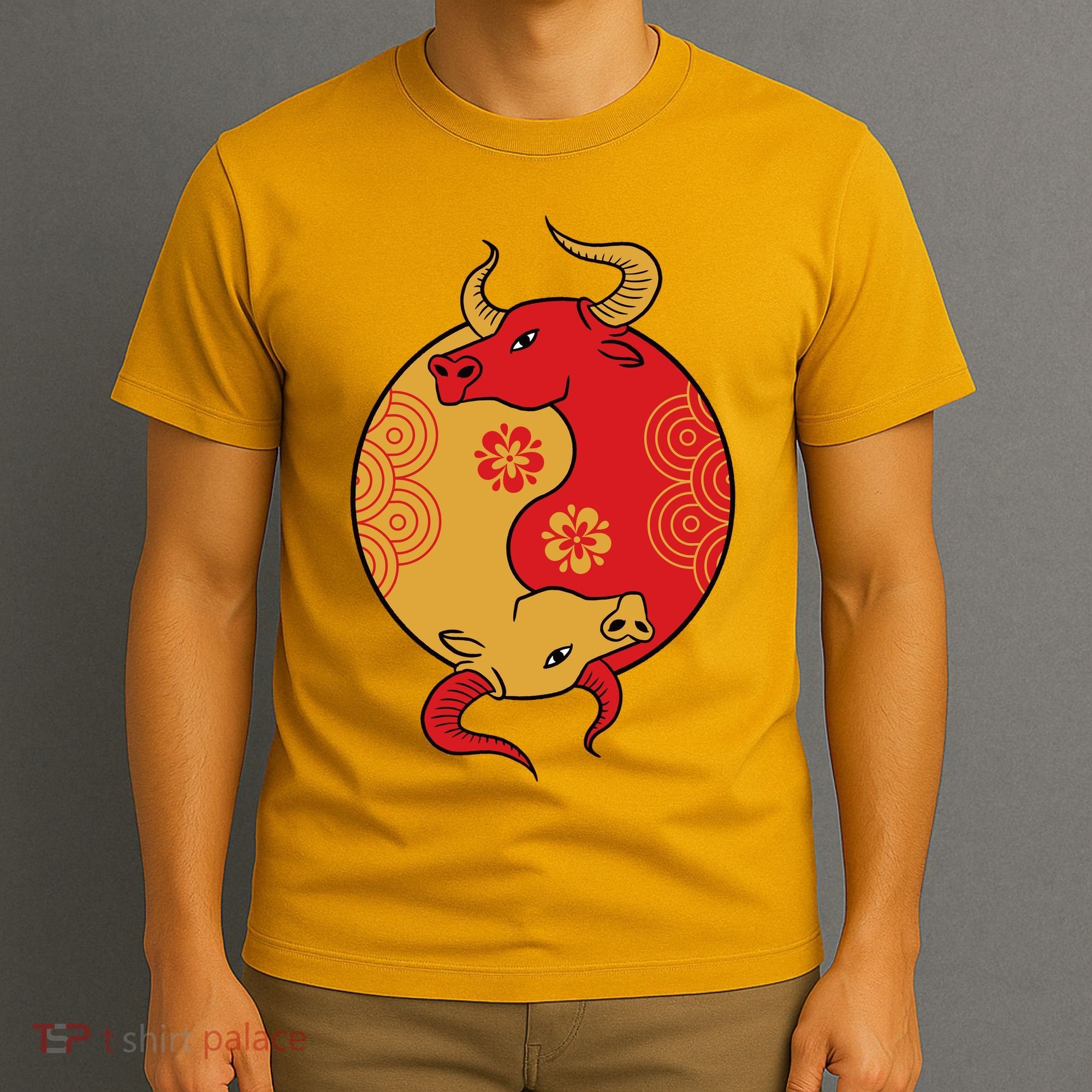 Ying Yang Ox T-Shirt