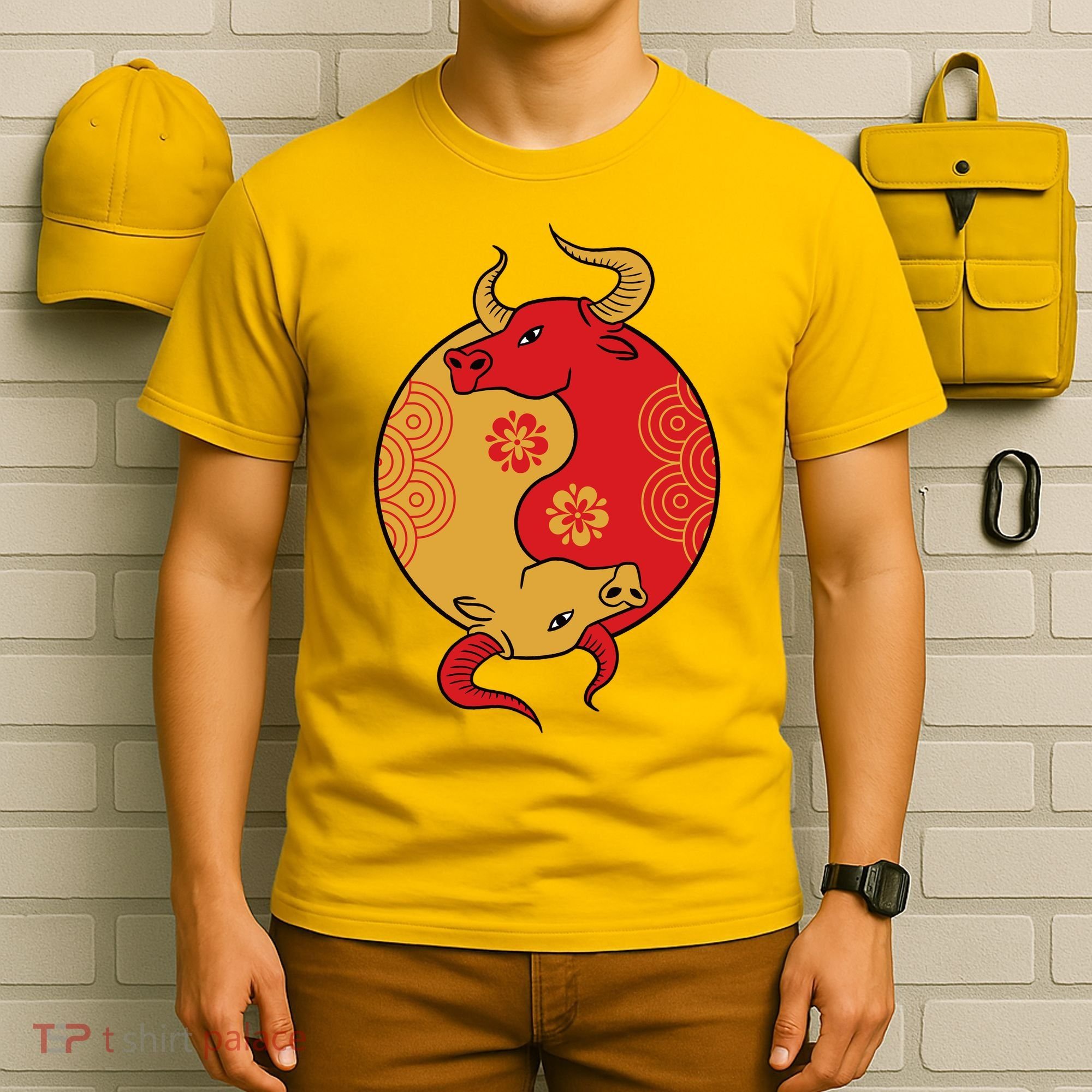 Ying Yang Ox T-Shirt