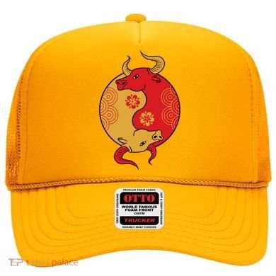 Ying Yang Ox Hat