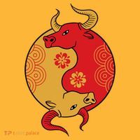 Ying Yang Ox Toddler T-Shirt thumb 4
