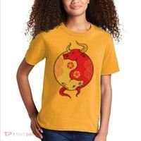 Ying Yang Ox Kids T-Shirt thumb 2