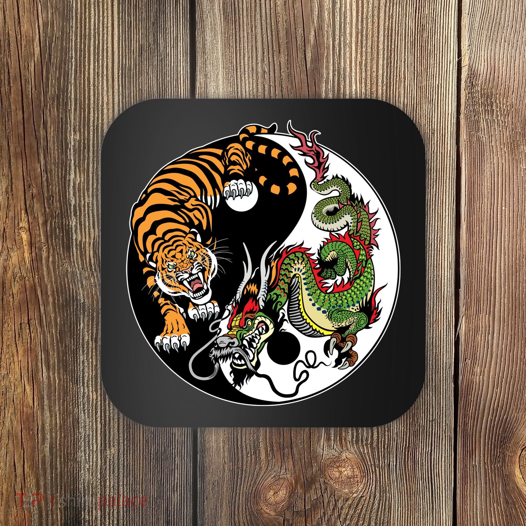 Ying Yang Tiger Dragon Coaster