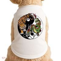Ying Yang Tiger Dragon Doggie Tank thumb 0