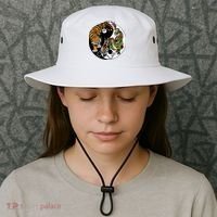 Ying Yang Tiger Dragon Bucket Hat thumb 3
