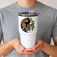 Ying Yang Tiger Dragon Tumbler thumb 2