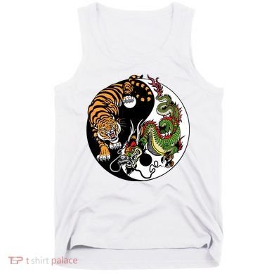 Ying Yang Tiger Dragon Tank Top