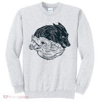 Ying Yang Wolves Sweatshirt thumb 0