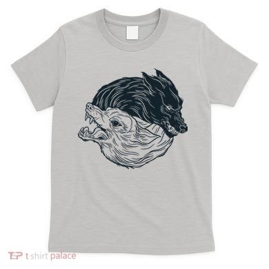 Ying Yang Wolves T-Shirt