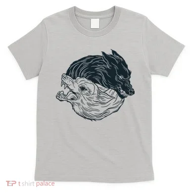 Ying Yang Wolves T-Shirt