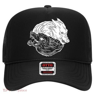 Ying Yang Wolves Hat